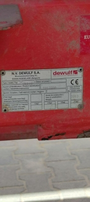 Самоходный морковоуборочный комбайн dewulf ZK-II
